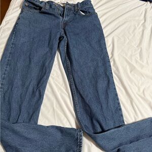 Levi's Women's Straight Leg Blue Jeans